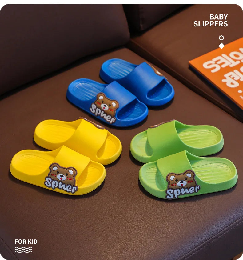 Cute Cartoon Kids EVA Slippers | Fun Summer Toddler Sandals
