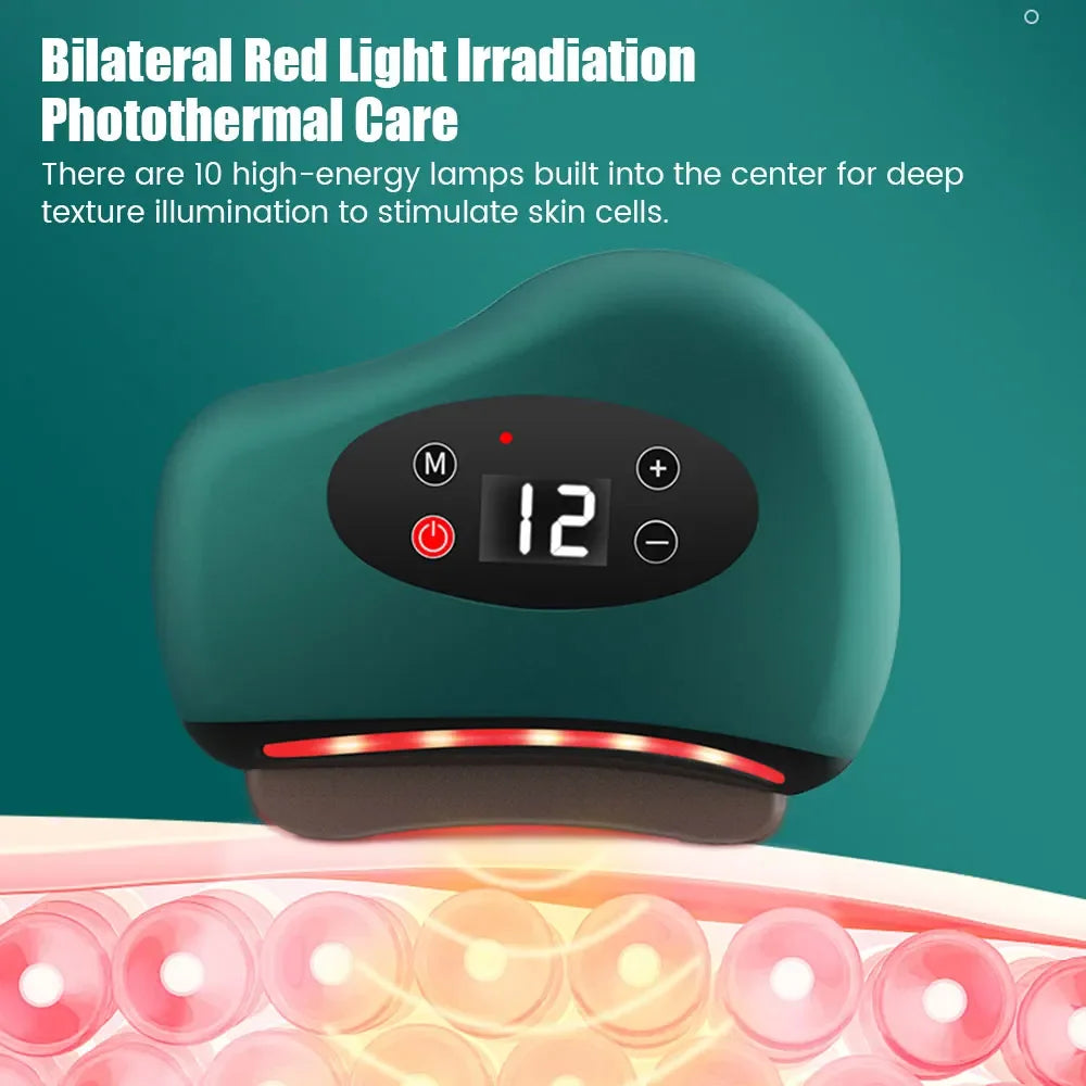 Electric Gua Sha Massager | Relaxing Facial & Body Therapy Tool