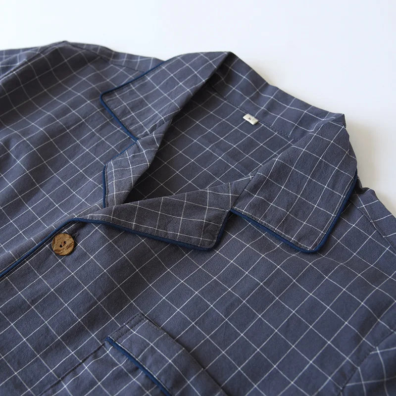 High Quality Men's Cotton Pajama Set | Comfortable Loungewear