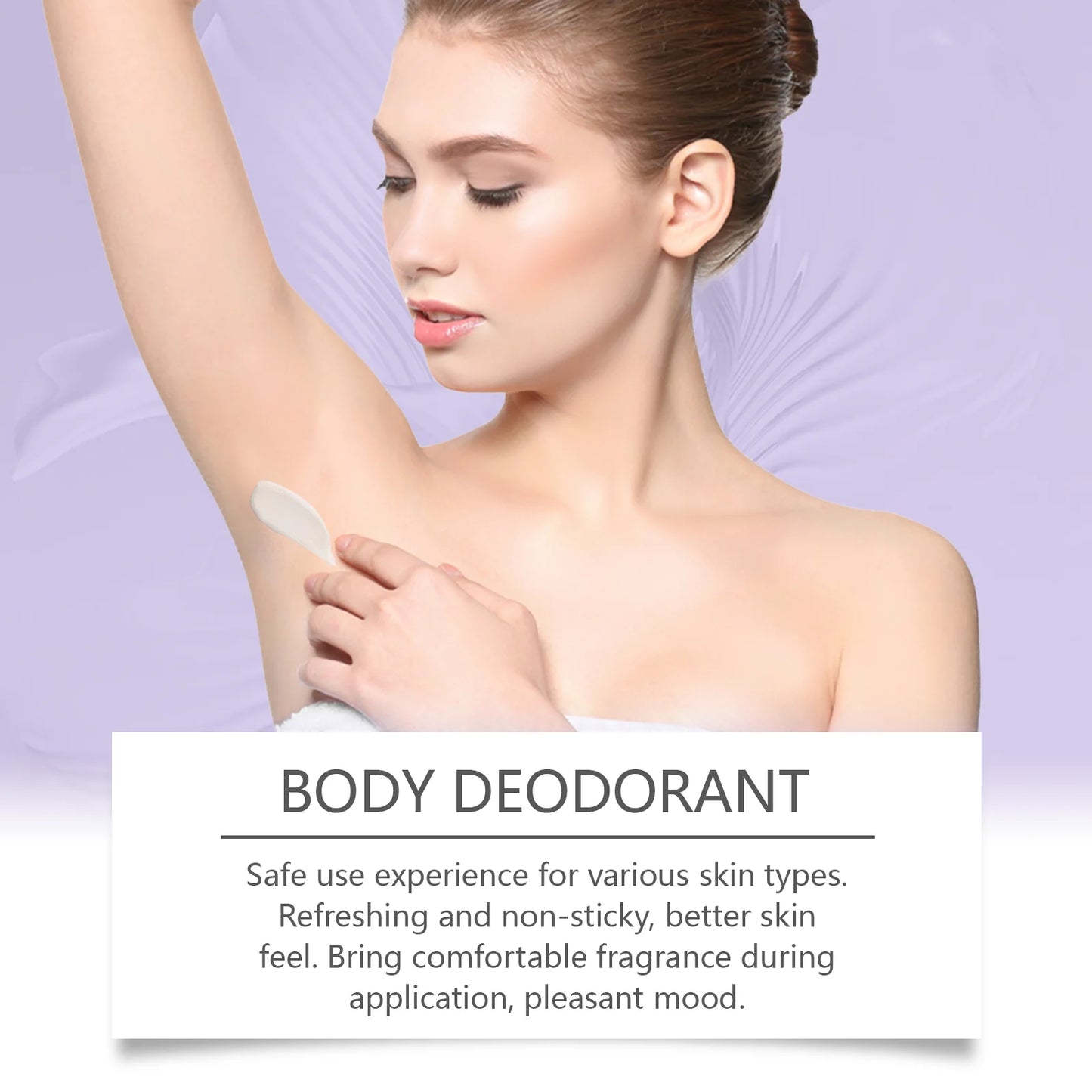 Whole Body Deodorant Cream | Lasting Odor Protection & Refreshing Aroma