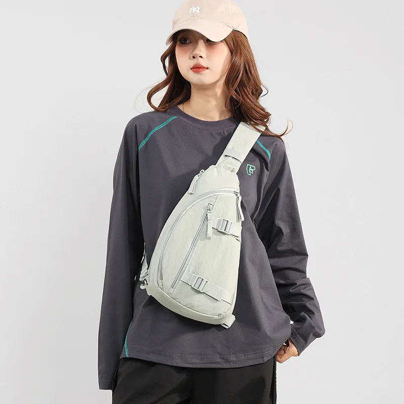 Multifunctional Lightweight Chest Bag for Casual Travel & Sports