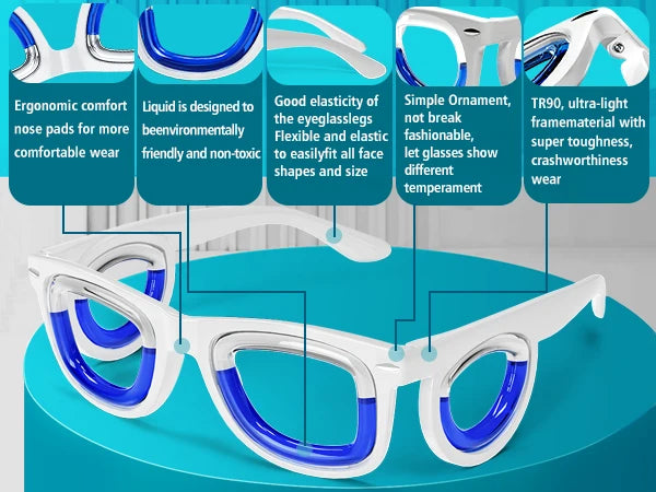 Anti-Motion Sickness Glasses | Lightweight Travel Nausea Relief