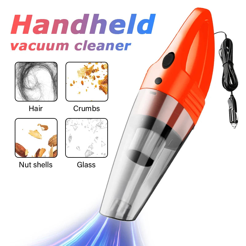 Portable Car Vacuum Cleaner | Effortless Cleaning for Your Vehicle