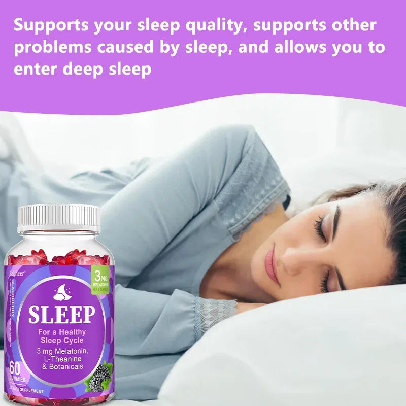 Gummies for Healthy Sleep Cycle | Natural Sleep Aid Supplement