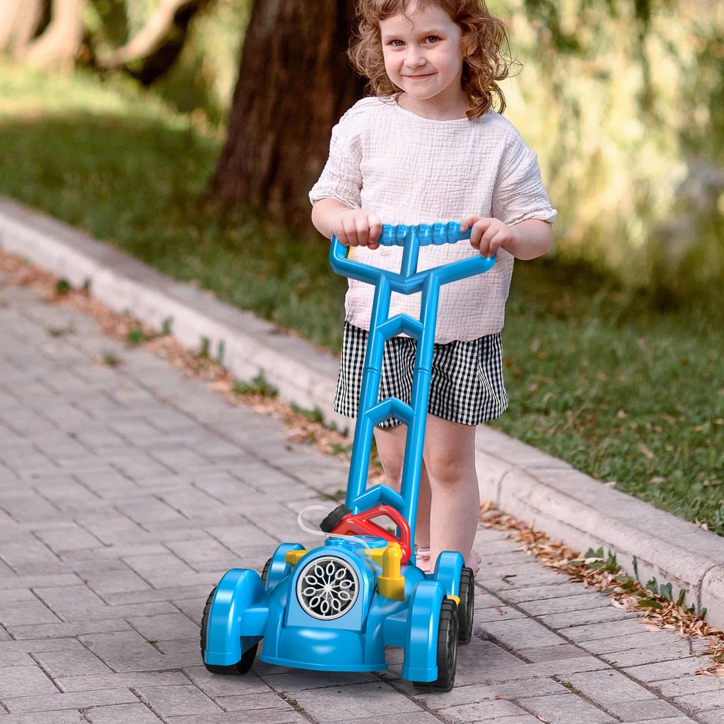 Children's Bubble Lawn Mower | Fun Outdoor Gardening Toy