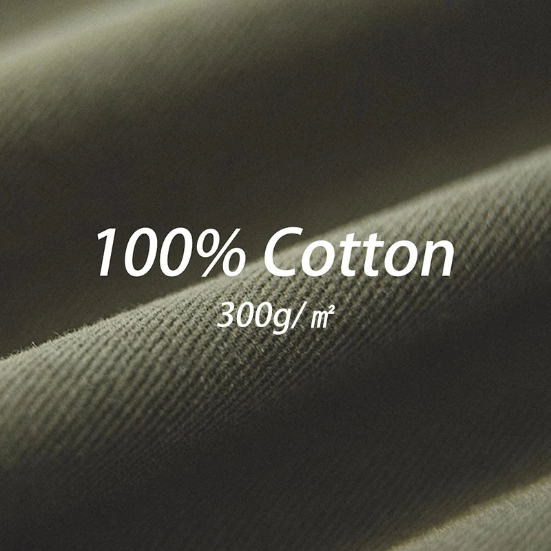 Men's Vintage Cargo Pants | All-Season Cotton Tapered Trousers 2026