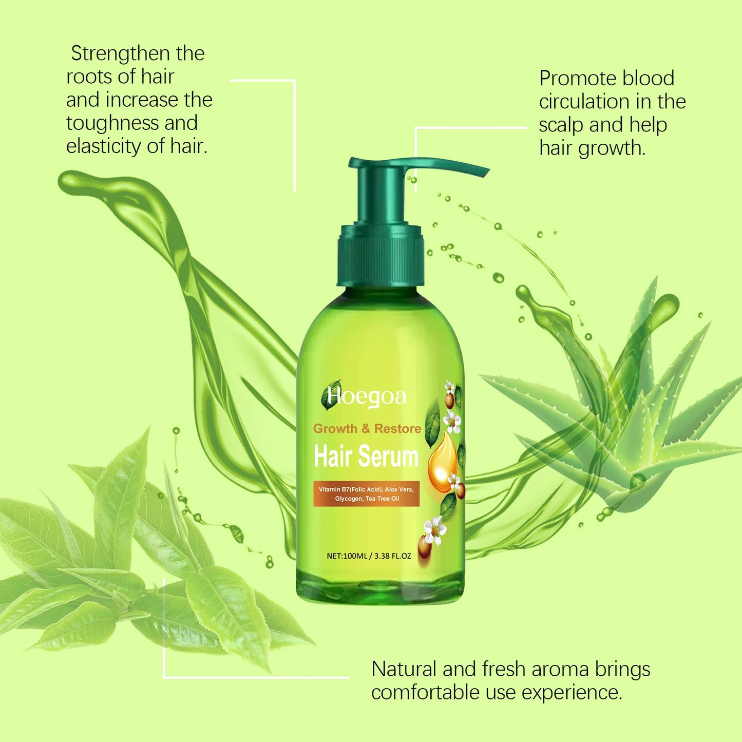 Nourishing Tea Tree Essential Oil for Hair Repair & Care