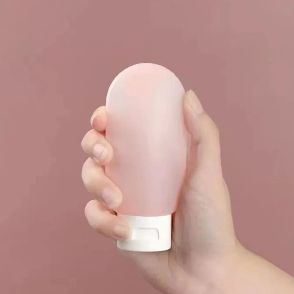 4Pcs 60ml Travel Bottle Set | Refillable Cosmetic Containers