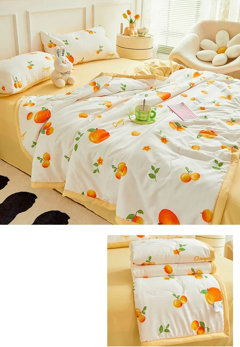 Summer Thin Duvet | Soft Printed Comforter for All Sizes