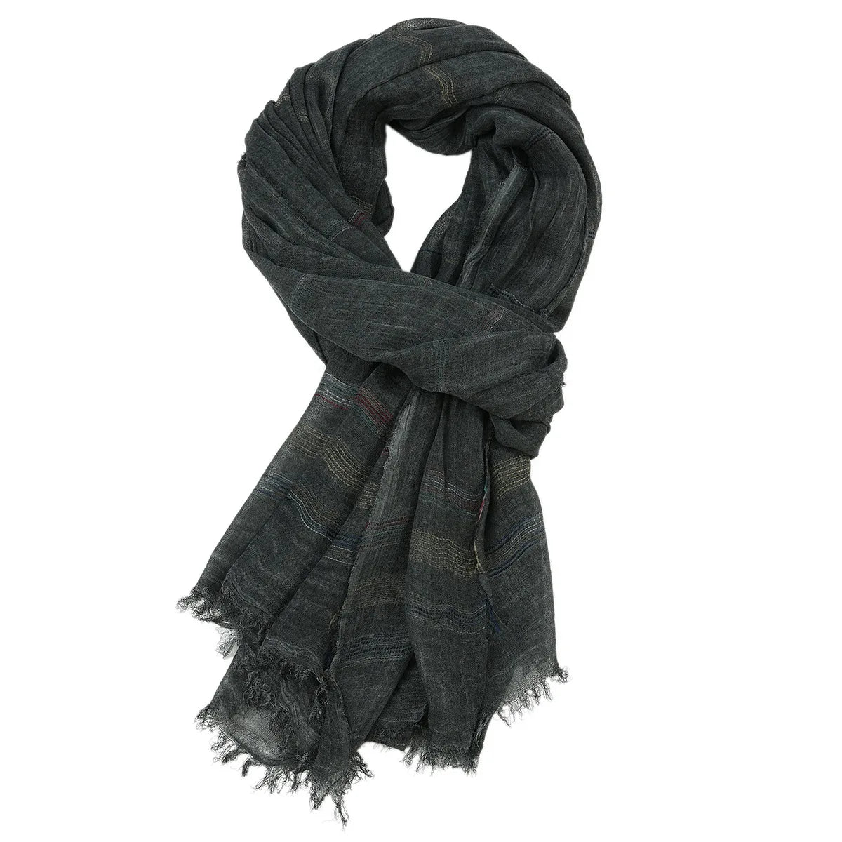 Unisex Winter Scarf | Fashionable Cotton and Linen Shawl