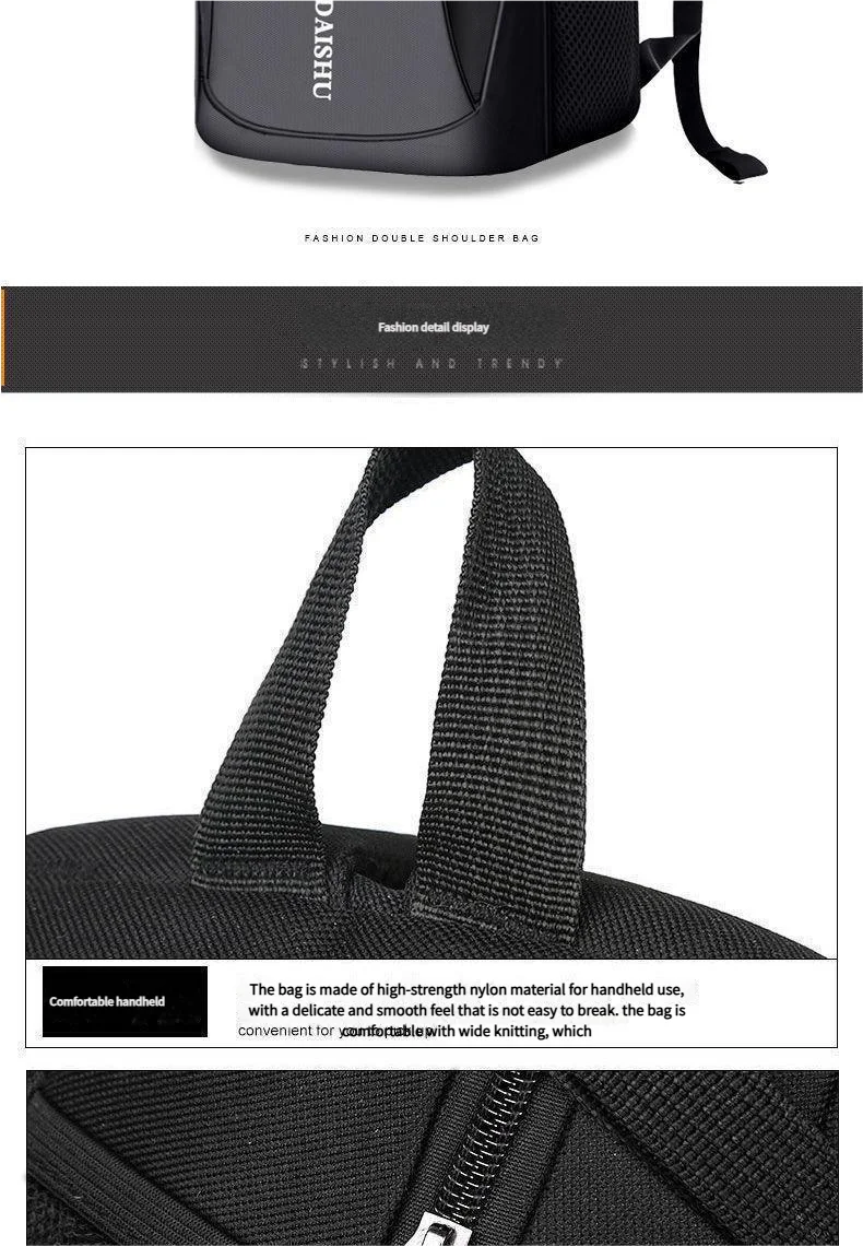 Large-Capacity Trendy Backpacks for School & Travel | Unisex