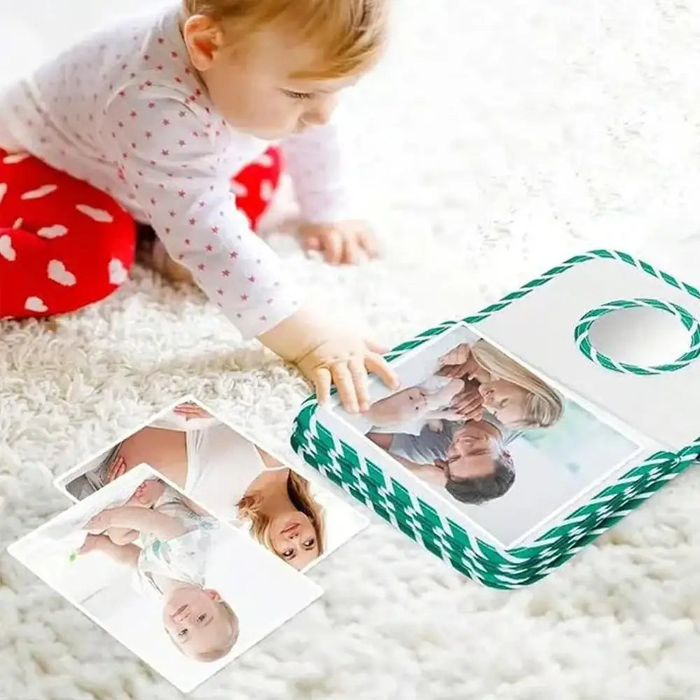 Soft Cloth Cartoon Baby Photo Memory Album | Handmade Keepsake Gift