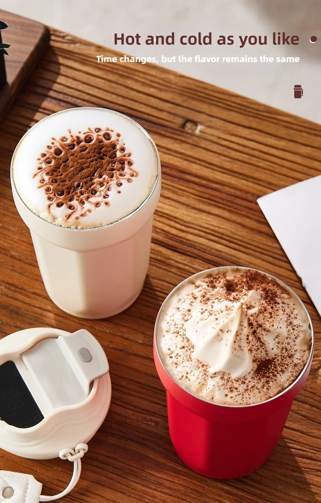 Vacuum Insulated Stainless Steel Travel Mug | Smart Temp Display