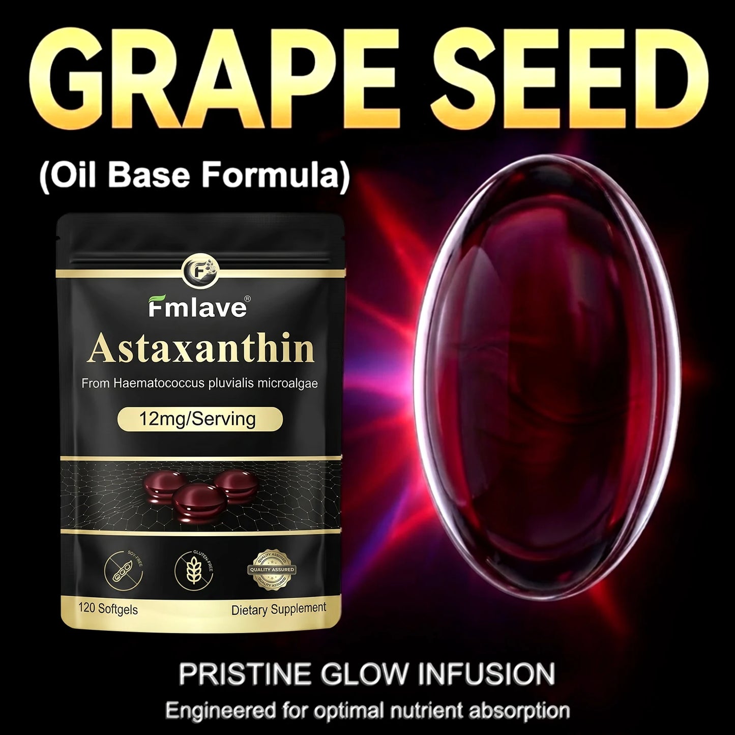 Premium Astaxanthin Supplement | Natural Antioxidant for Health