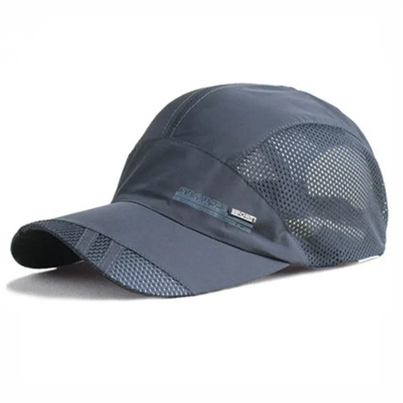 Adjustable Quick Dry Breathable Sports Cap for Outdoor Activities