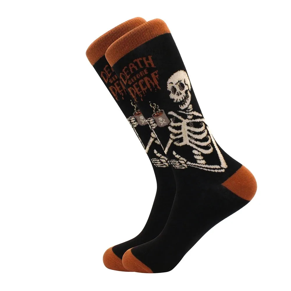 Funny Mid-Top Unisex Socks | Unique Hip Hop Shark Design