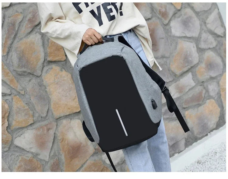 Waterproof Anti-Theft Backpack | Stylish Large Capacity Bag