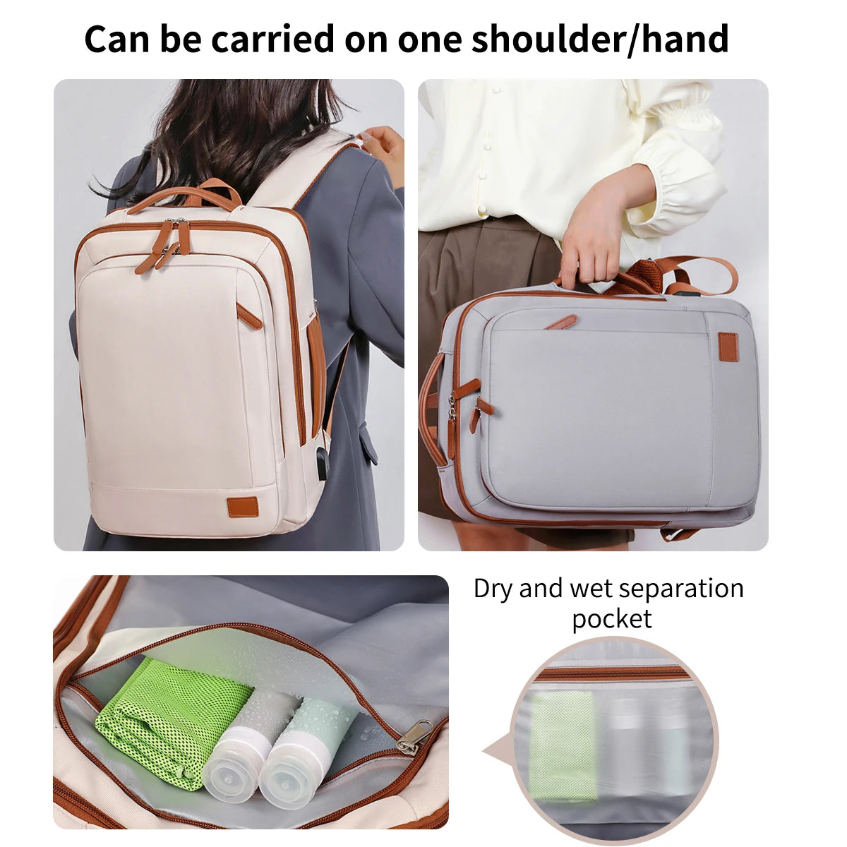 Unisex Lightweight Backpack | Travel & School Bag for Easy Carrying