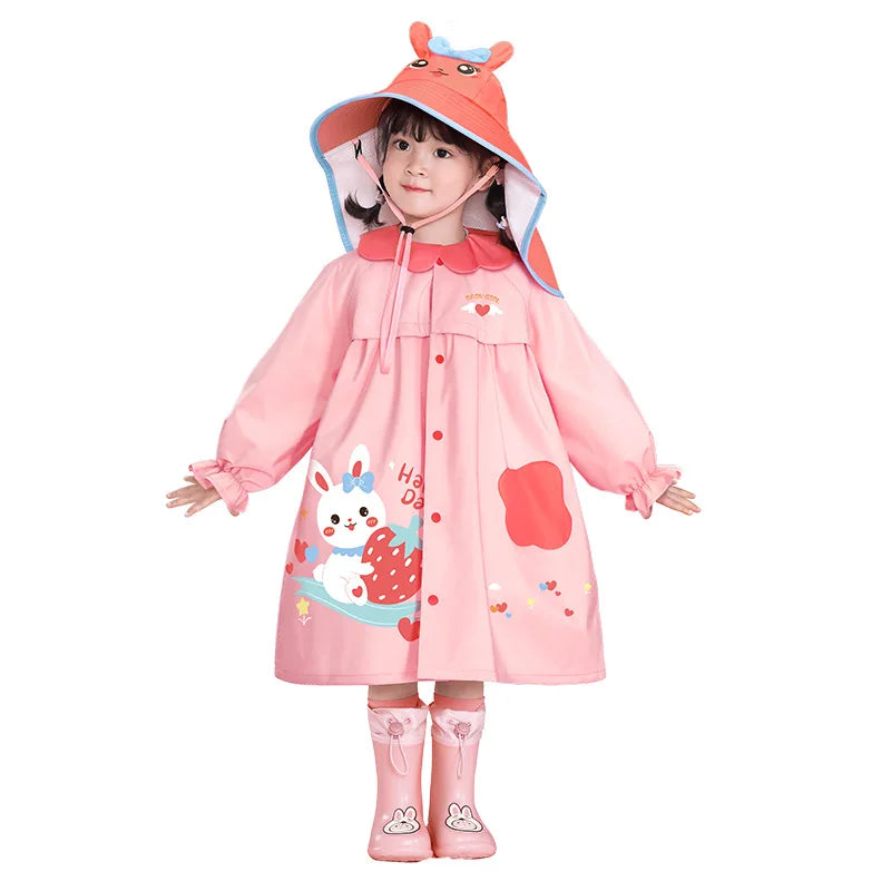 Dual-Use Children's Raincoat | Perfect for Rainy or Sunny Days