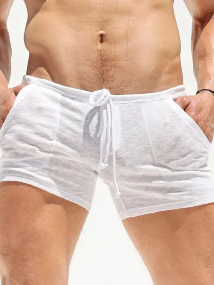Men's Summer Bamboo Knit Lounge Shorts | Comfortable Sleepwear