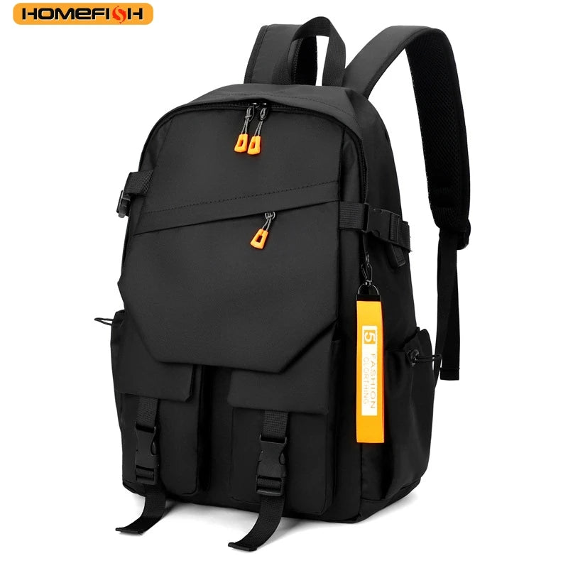 Mochila impermeable de lujo para hombre | Bolsa espaciosa para viajes y escuela