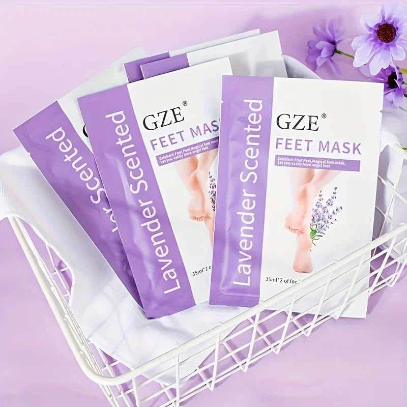 Exfoliating Foot Peel Mask for Cracked Heels & Calluses