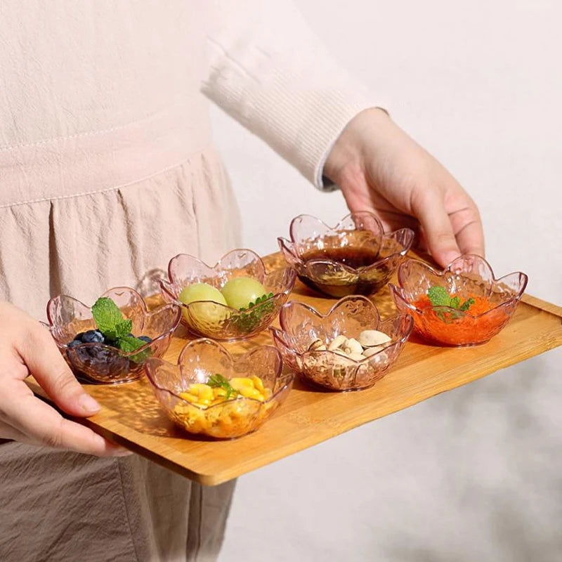 Charming Cherry Blossom Sauce Dishes | Eco-Friendly Bowls