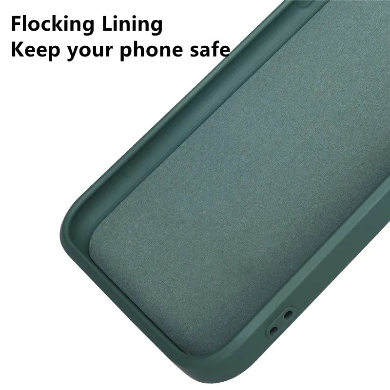 Shockproof Liquid Silicone Case for Samsung Galaxy A17 | Soft & Durable