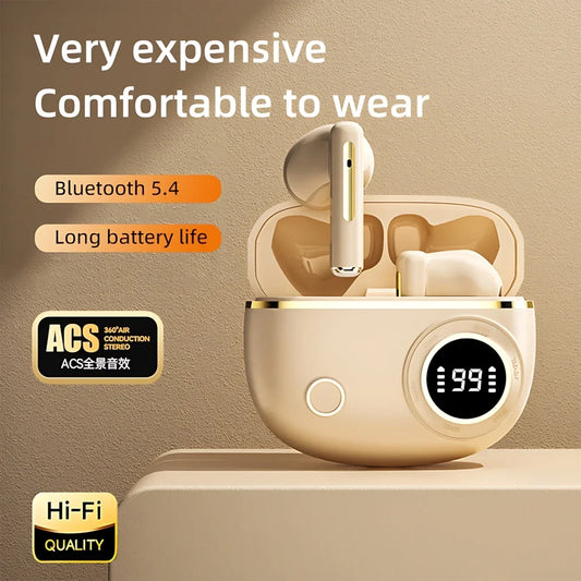 Auriculares inalámbricos Bluetooth impermeables con función de cancelación de ruido