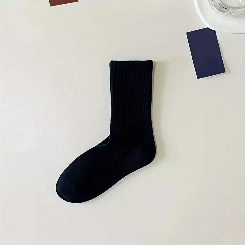 Casual Mid Tube Socks | Breathable & Comfortable Everyday Wear
