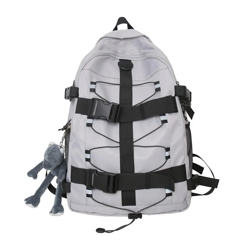 Mochila unisex moderna para la escuela y el skateboard