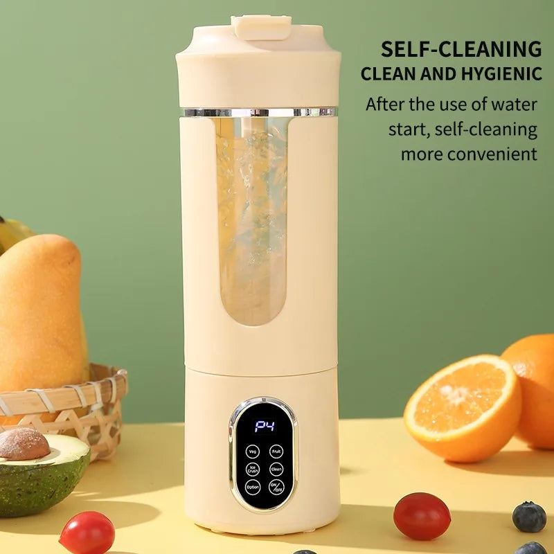 Portable Juicer - 530ml Mini Fresh Juice Blender with USB Charging