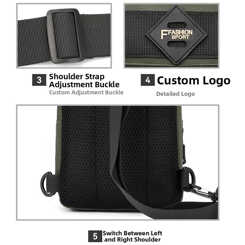 Multi-Functional Outdoor Chest Bag | Versatile Sling Shoulder Bag
