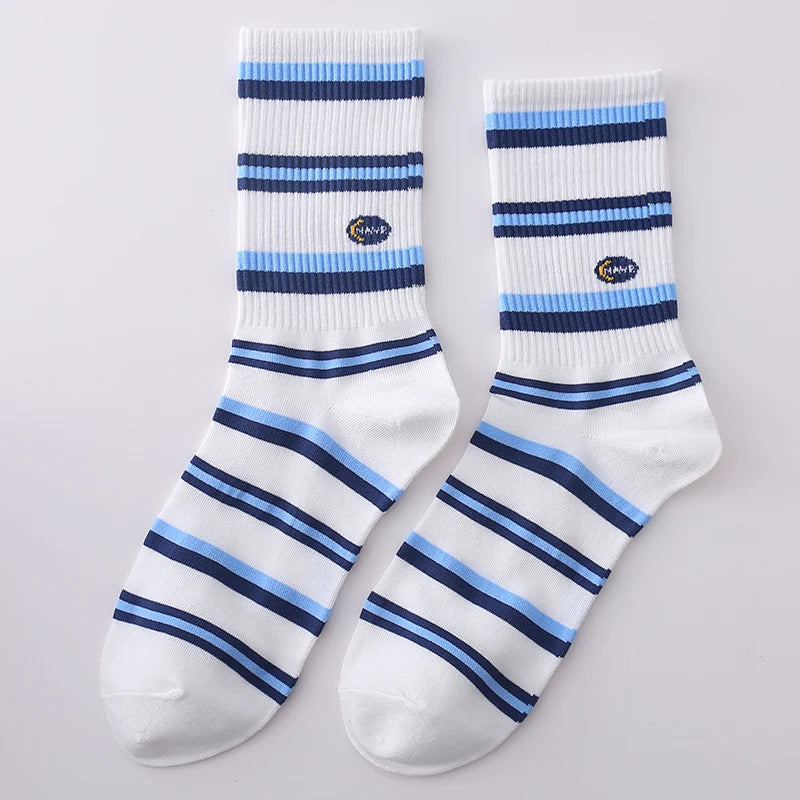 Trendy Unisex Cartoon Cotton Crew Socks | Comfort Meets Style