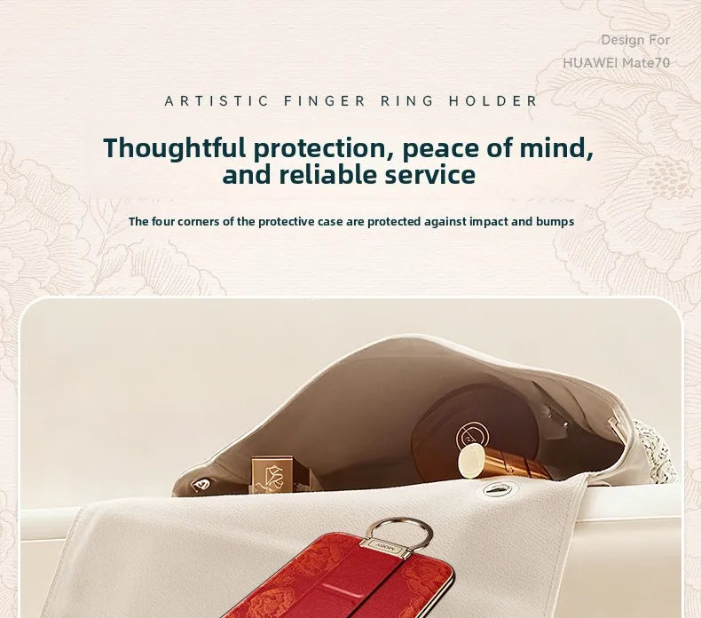 Elegant 4-in-1 Phone Case | Luxury Protection for Your Phone
