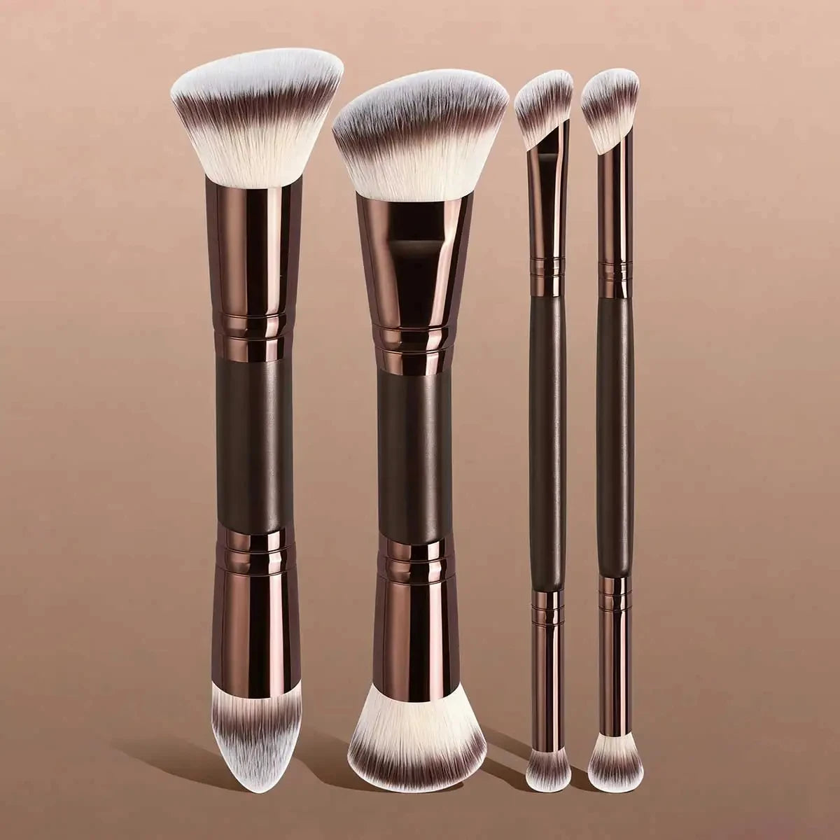 Professional Makeup Brush Set | Portable Dual-Ended Tools