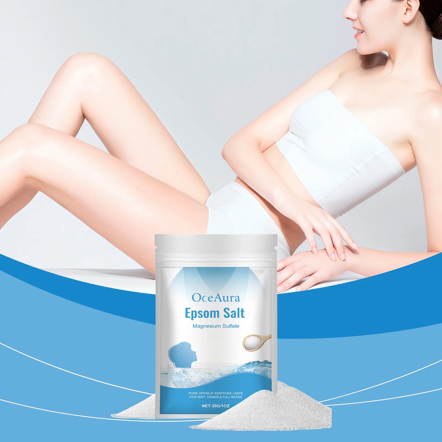 Exfoliating Bath Salt for Smooth, Nourished Skin | Spa Experience