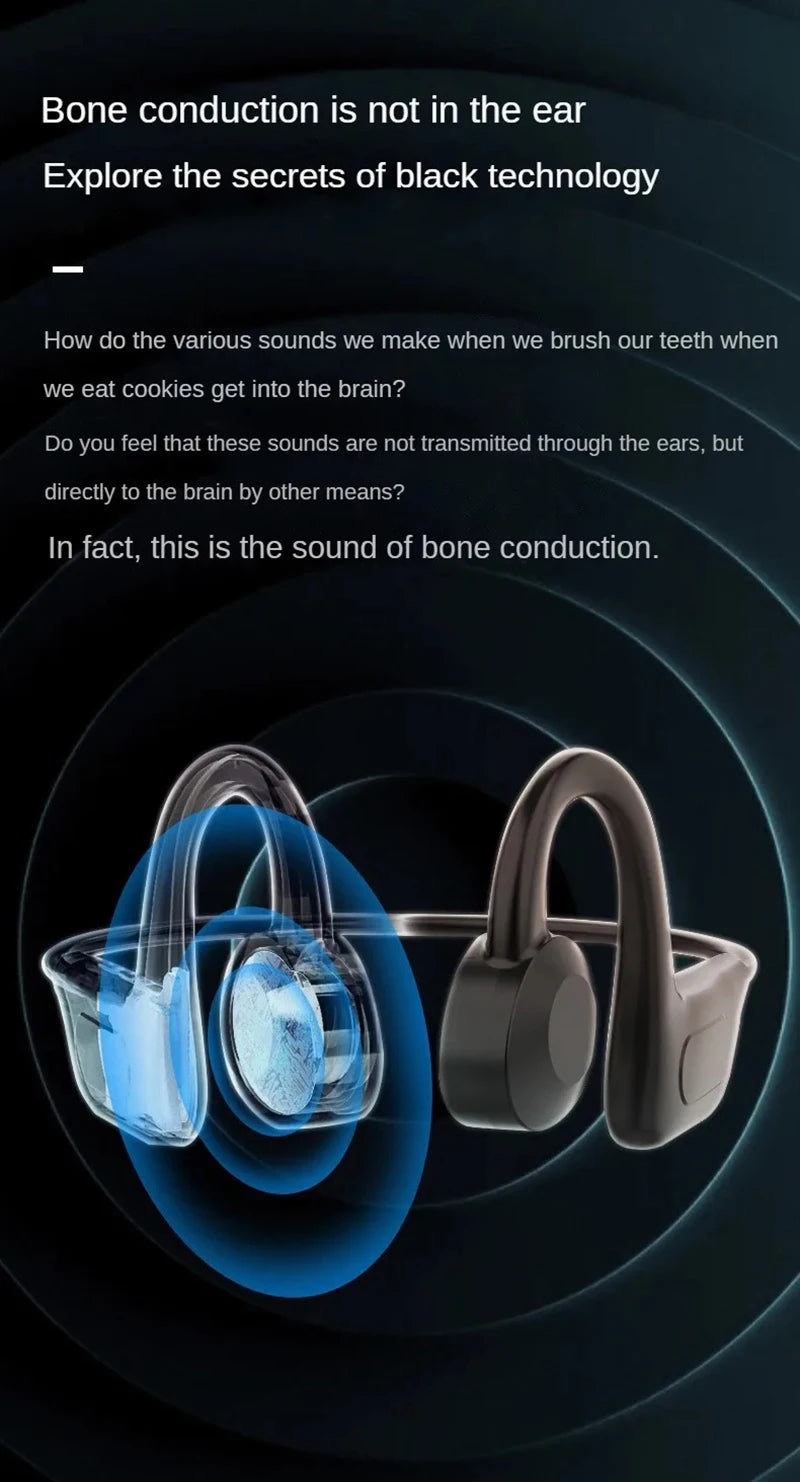 Bone Conduction Swimming Headphones | Waterproof & Wireless Sound