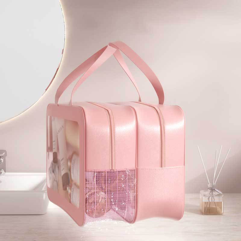 Large Waterproof Toiletry Bag | Portable Skincare Organizer