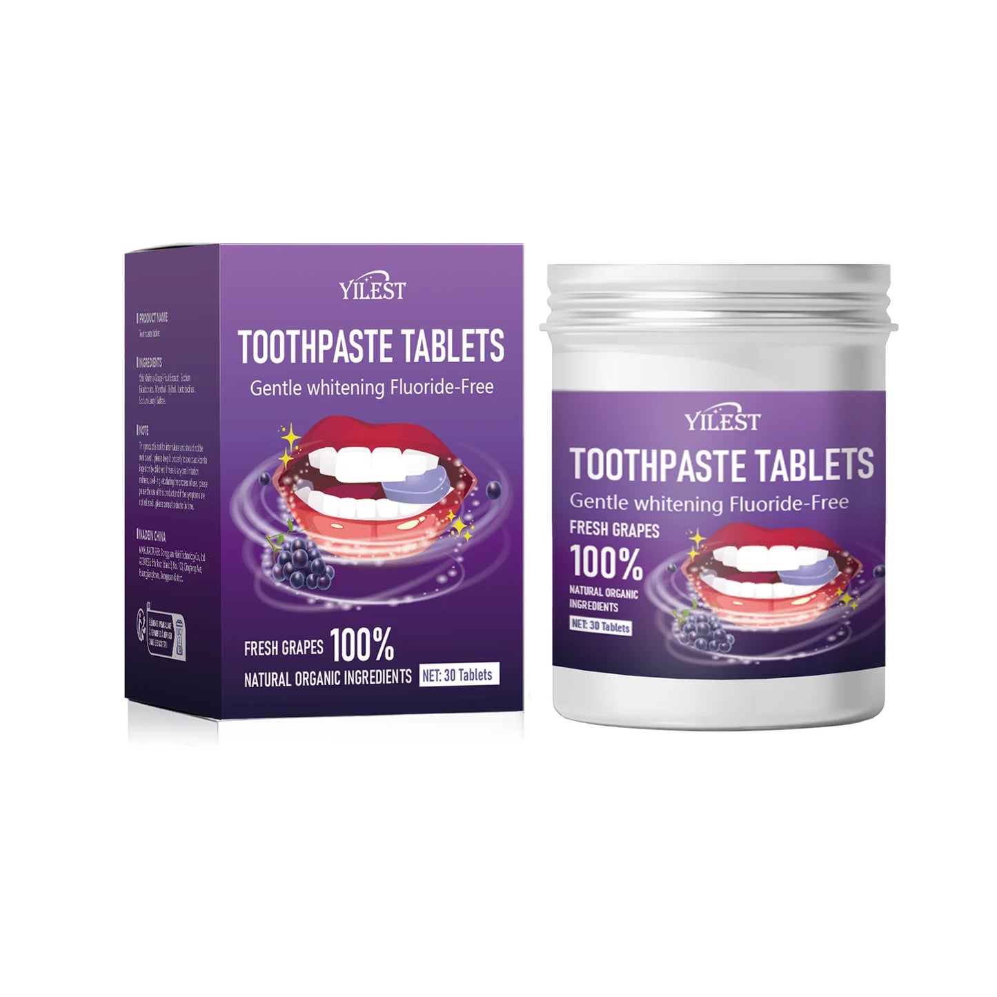 Mint Flavor Toothpaste Tablets | Fresh Breath & Oral Hygiene