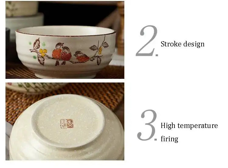 Elegante Bol de Cerámica para Ramen | Perfecto para Sopas y Fideos