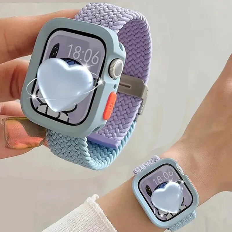Shock-Absorbing Soft Silicone Case for Apple Watch | Daily Protection