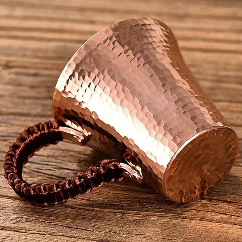 Handcrafted Vintage Copper Mug | Perfect for Coffee, Tea & Beer