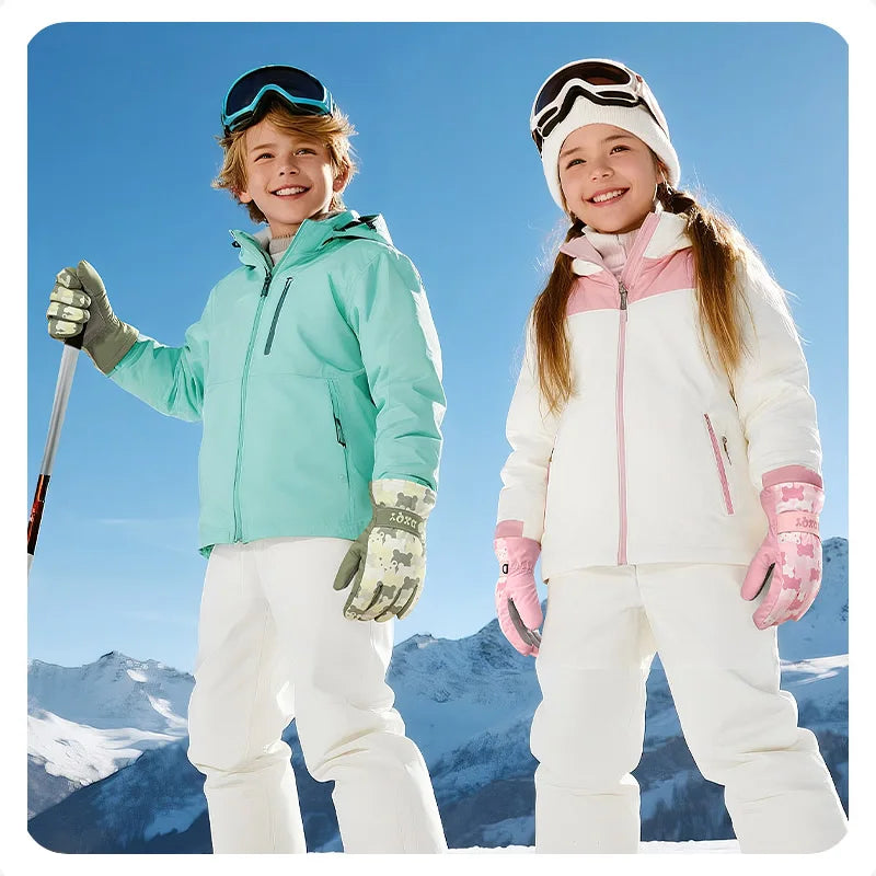 Children's Winter Waterproof Ski Gloves | Warm & Cozy Sports Gear