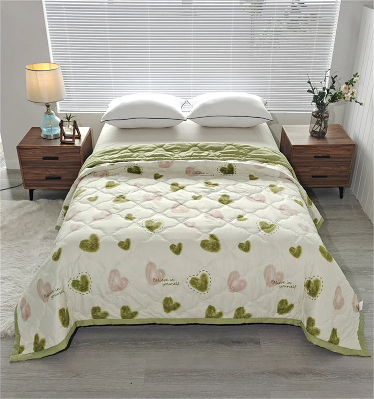 Cool Summer Quilt | Soft, Breathable Air Conditioner Blanket