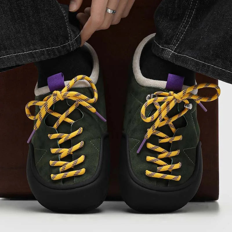 Men's Suede Sandals | Retro Stylish Slingback Walking Shoes