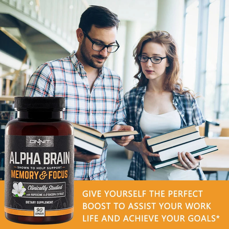 Premium Nootropic Brain Supplement for Focus & Memory