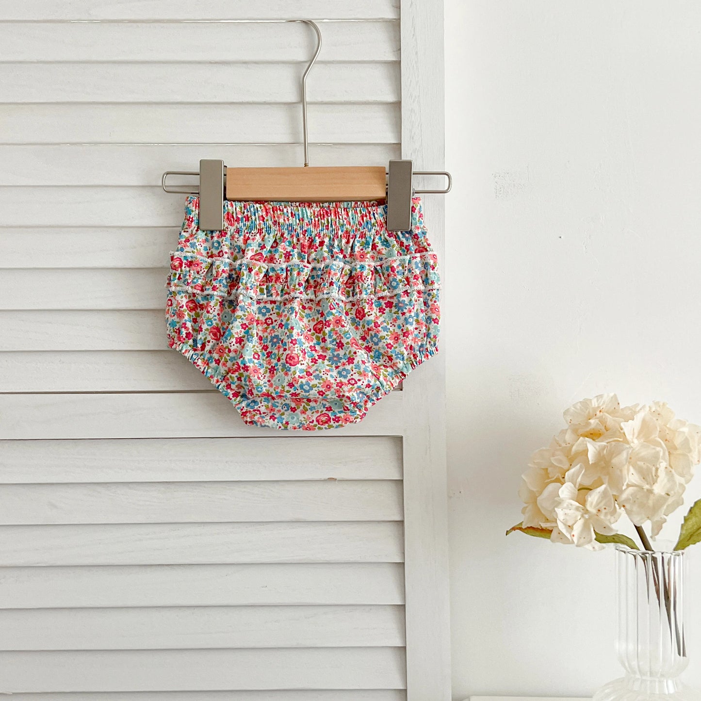 Summer Baby Girls Clothing Set | Floral Puff Sleeve Outfit