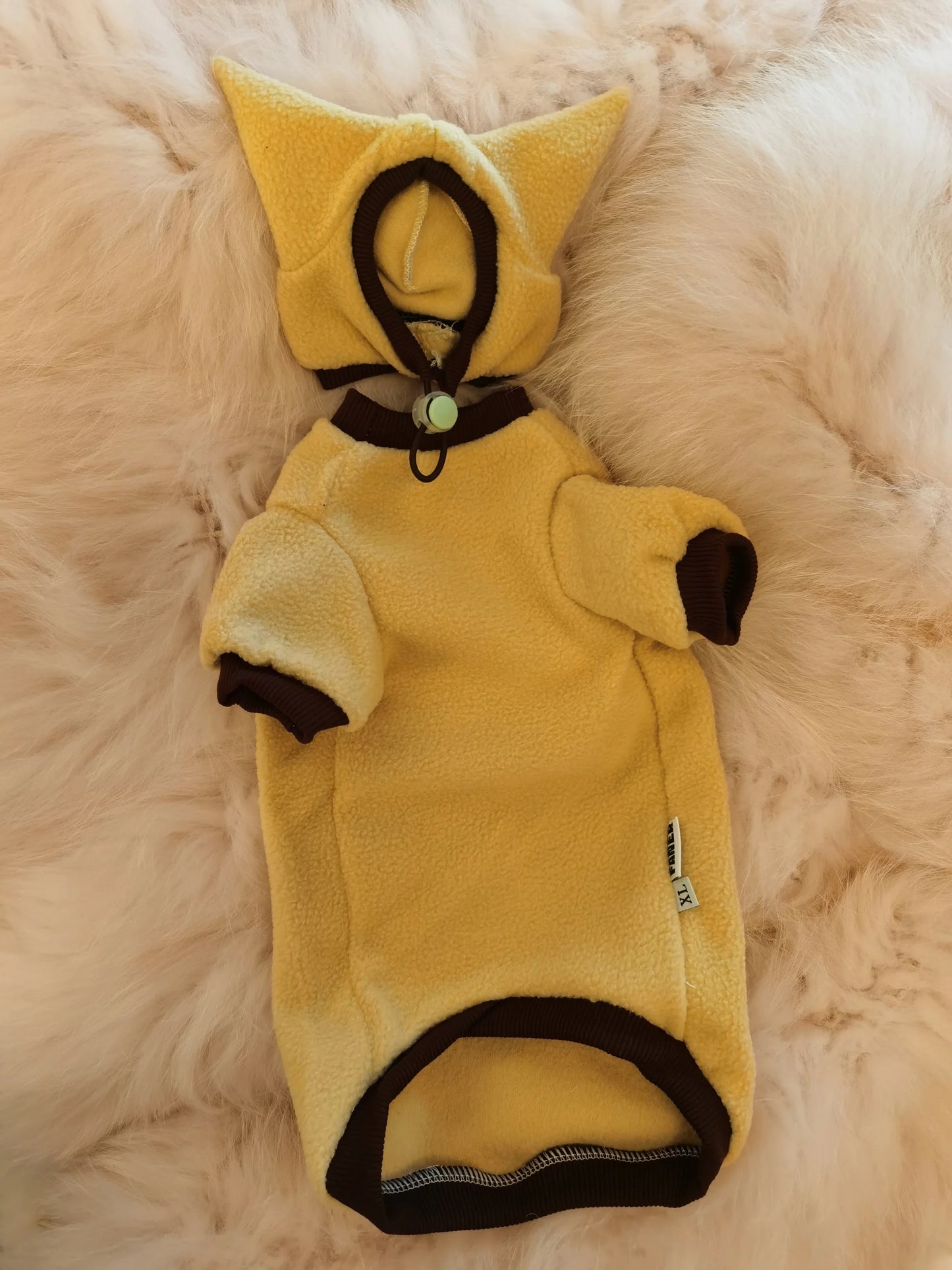 Winter Fleece Cat Coat Suit | Warm & Stylish Pet Apparel