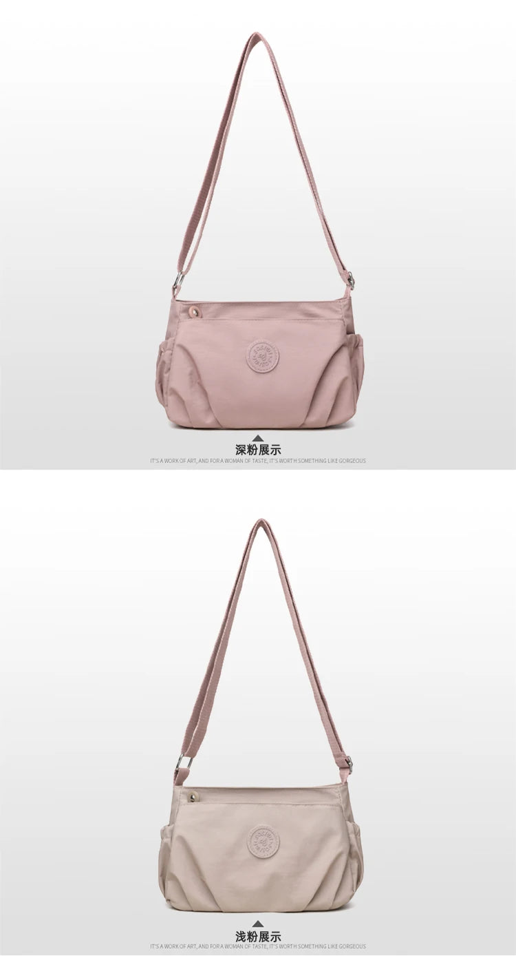 Lightweight Solid-Color Women's Shoulder Bag | Versatile Casual Style